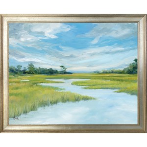 KS- SALTMARSH 8 ON CANVAS